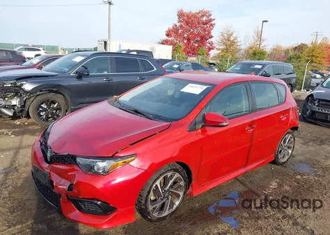 2016 Scion Im из США, поврежденный, VIN JTNKARJEXGJ502485
